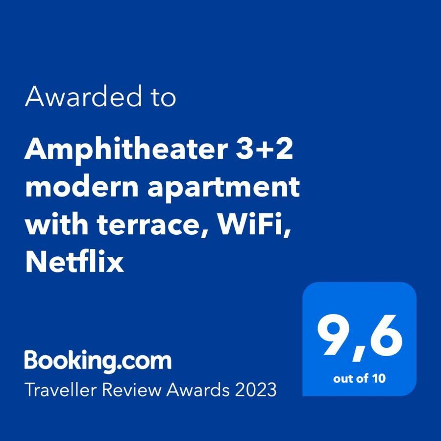 Amphitheater 3+2 Modern Apartment With Terrace, Wifi, Netflix PUY 외부 사진